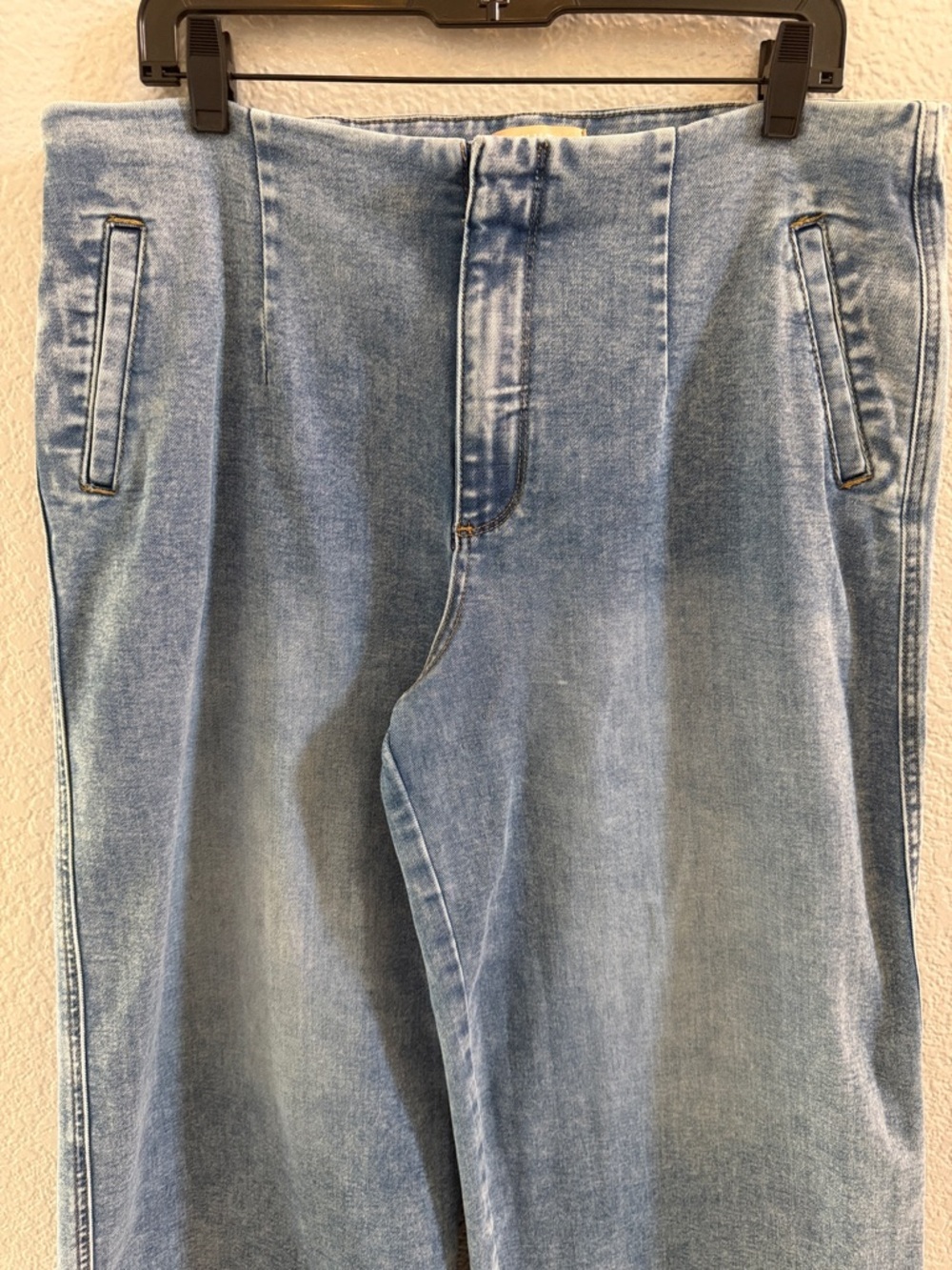 Kut from the Kloth High Rise Cropped Slouchy Wide Leg Jeans Size 14 - Picture 4 of 8